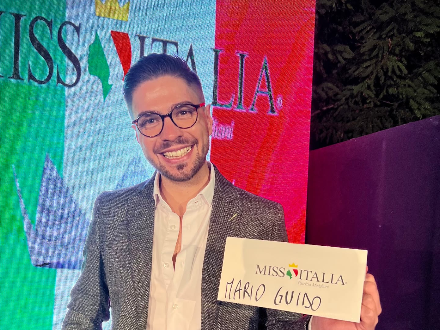 Mario Guido a Miss Italia 2023